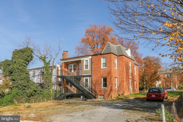 view of side of home