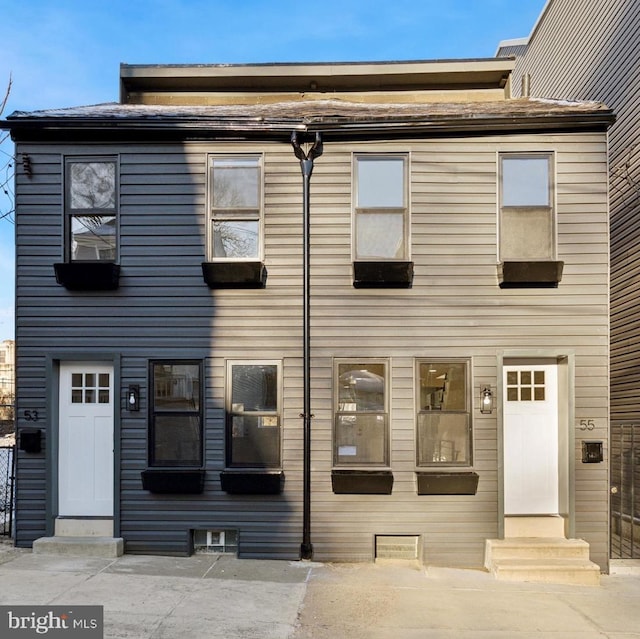 view of townhome / multi-family property