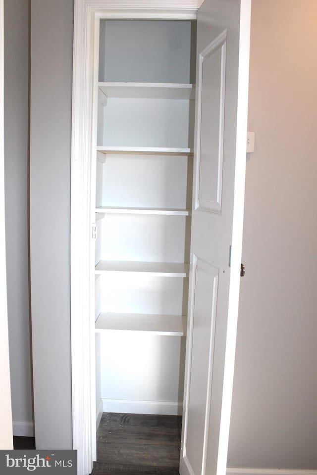 view of closet