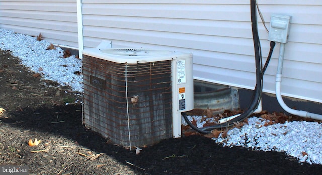 exterior details with cooling unit