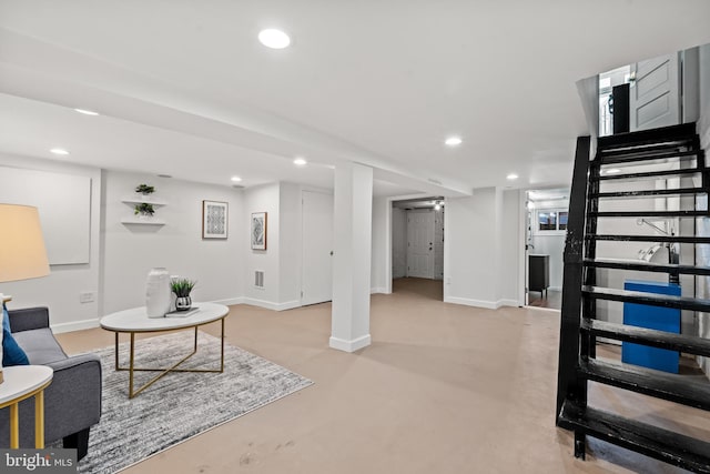 view of living room