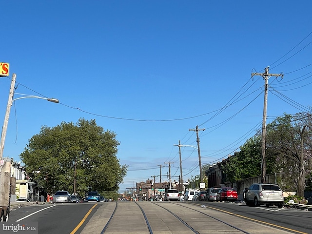 view of road