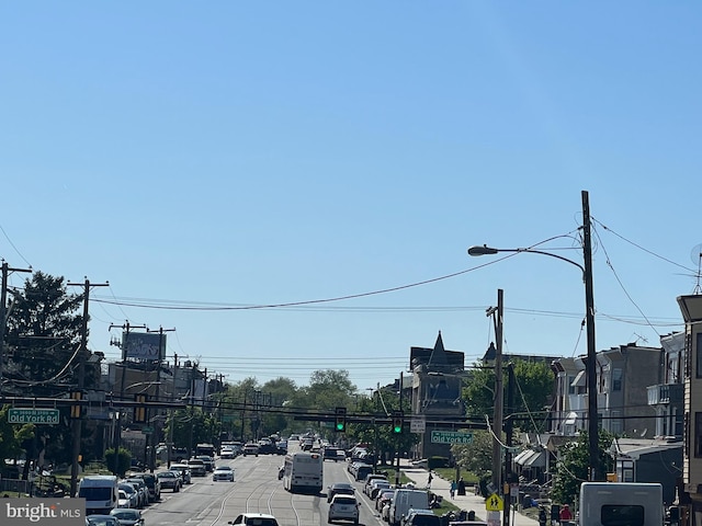 view of street