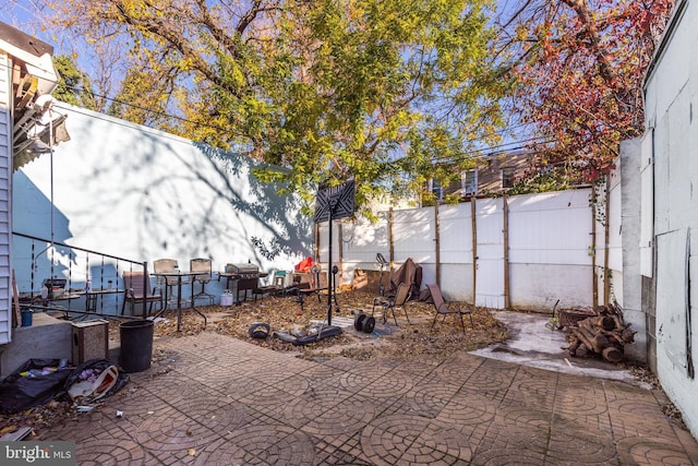 view of patio / terrace with grilling area