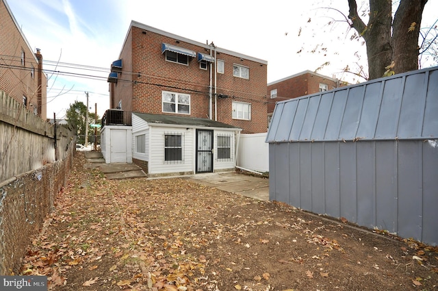 view of rear view of house