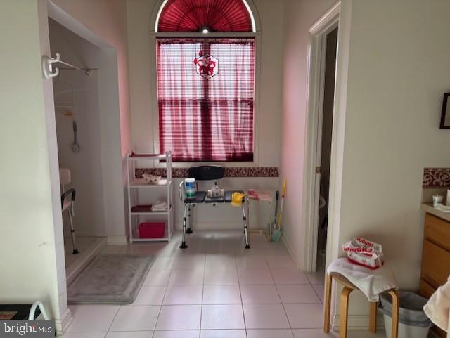 bathroom featuring tile patterned floors