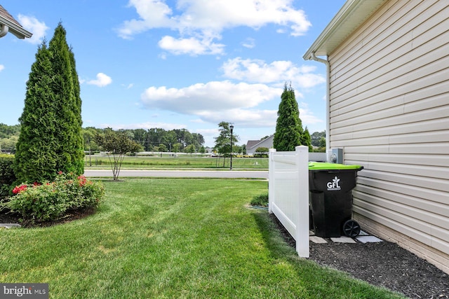 view of yard