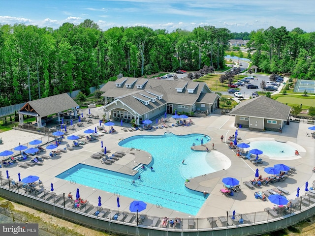 view of swimming pool