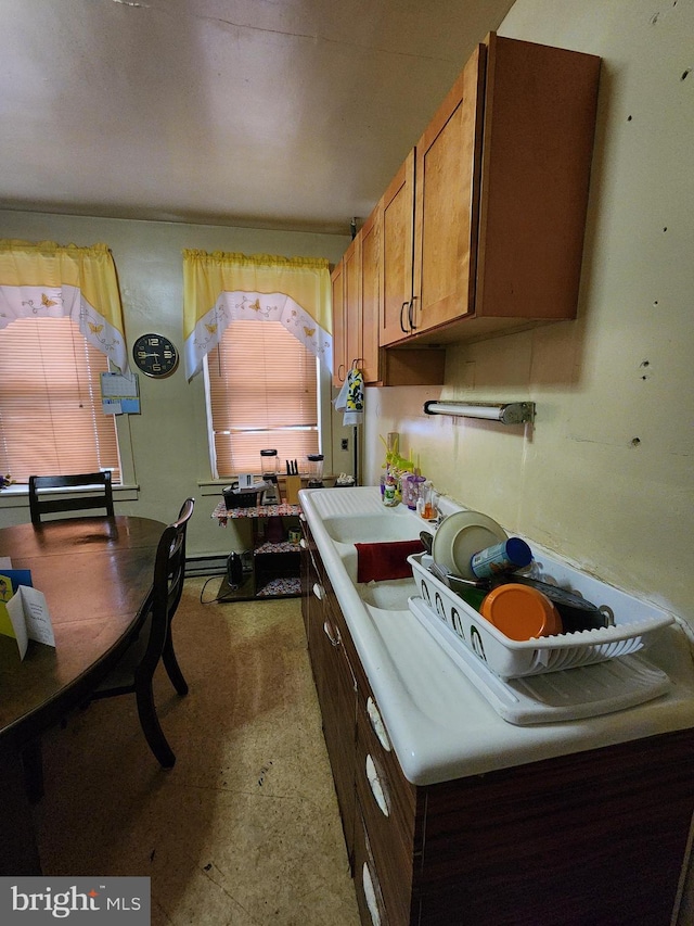 kitchen featuring sink