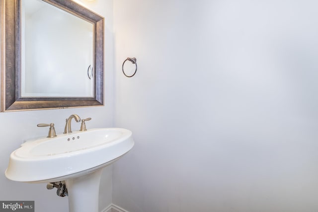 bathroom with sink