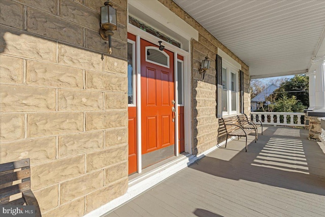 view of entrance to property