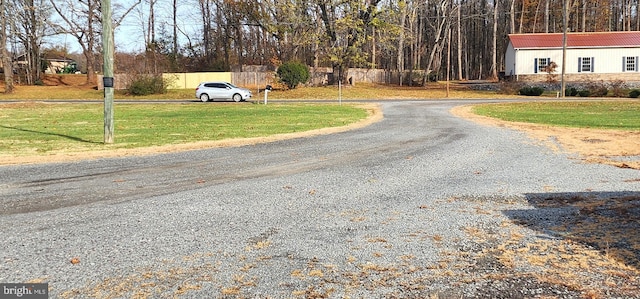 view of street