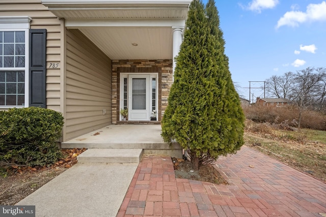 view of property entrance