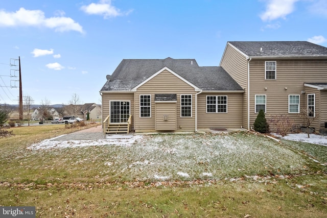 view of rear view of property