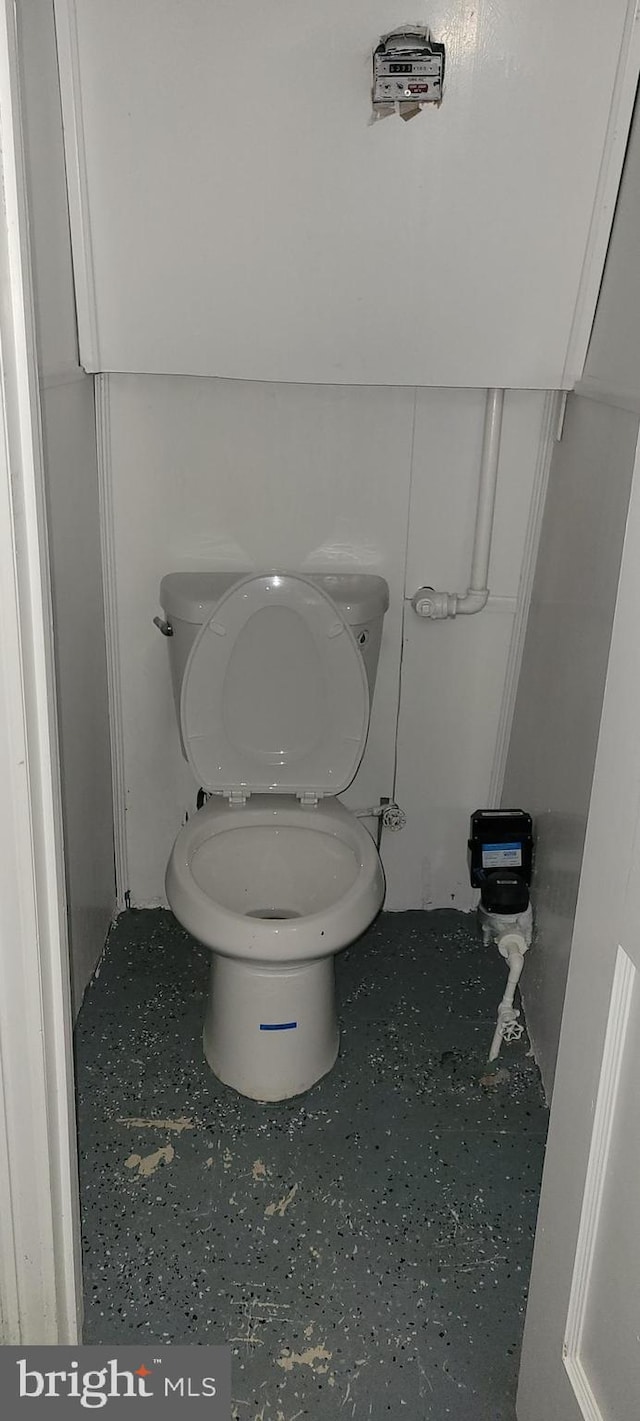 bathroom with toilet