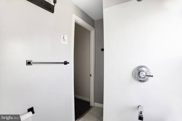 bathroom featuring tile patterned floors