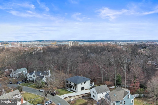 3113 Circle Hill Rd, Alexandria, VA 22305 - aerial perspective of suburban area