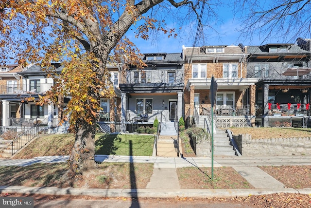 view of townhome / multi-family property