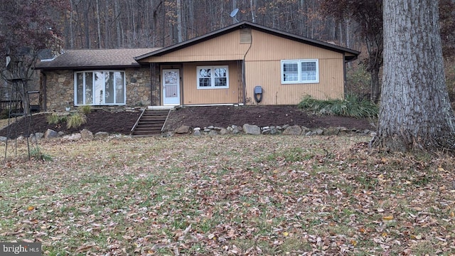 view of ranch-style house