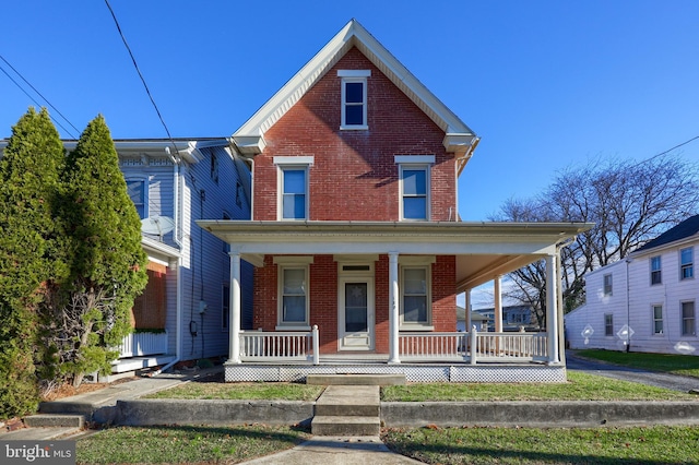 view of front of home featuring a porch