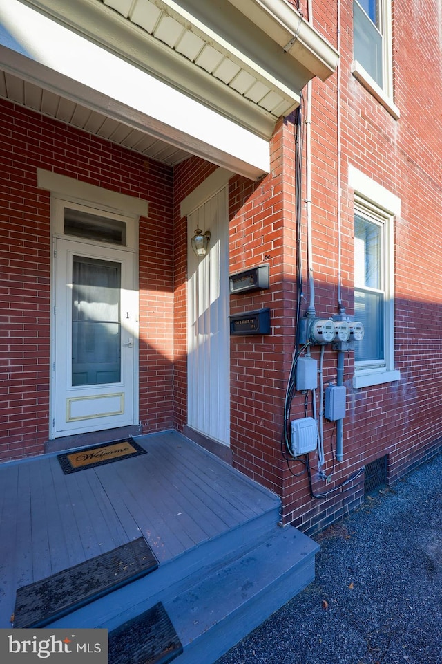 view of property entrance