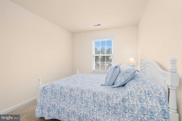 bedroom featuring carpet floors