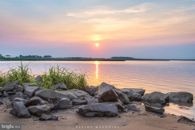 property view of water