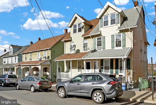 view of front of home with a porch