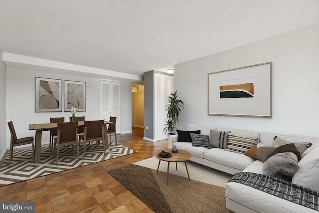 1301 Delaware Ave SW Unit N523, Washington, DC 20024 - living area with baseboards