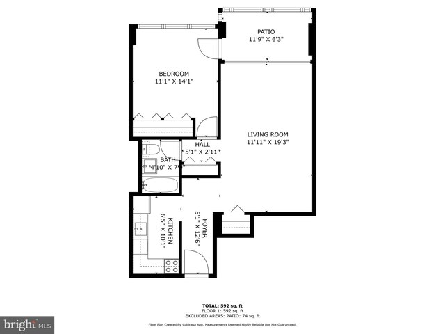 1301 Delaware Ave SW Unit N523, Washington, DC 20024 - floor plan / room layout