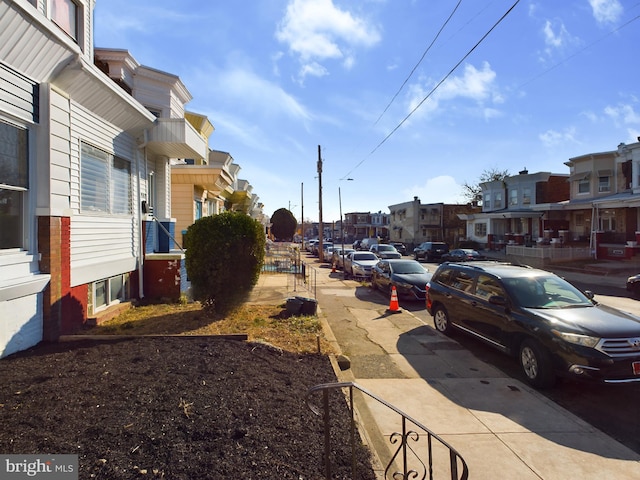 view of vehicle parking