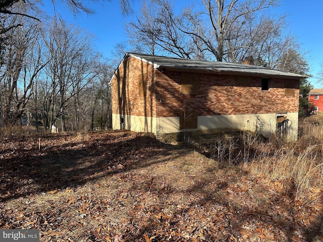 view of property exterior