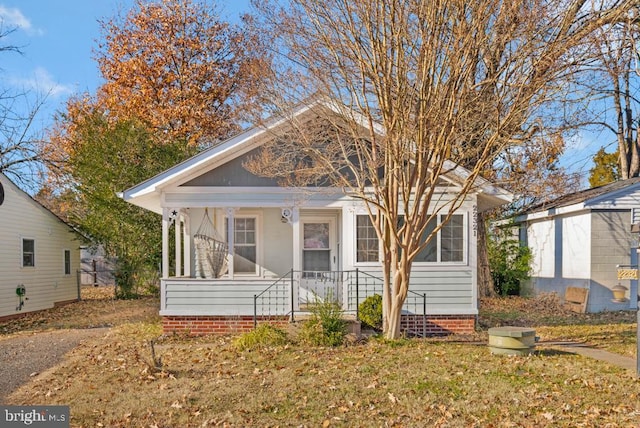 view of bungalow-style house