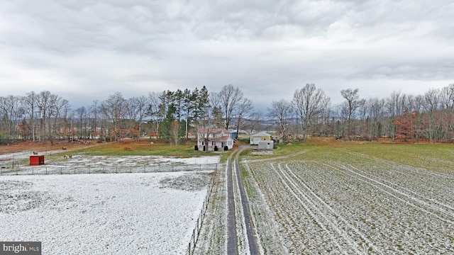 view of road