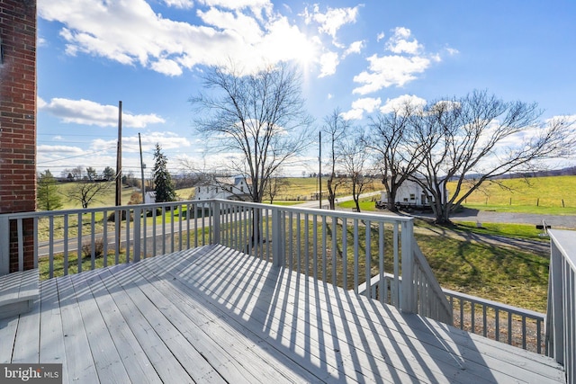 view of deck