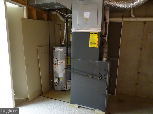 utilities with water heater