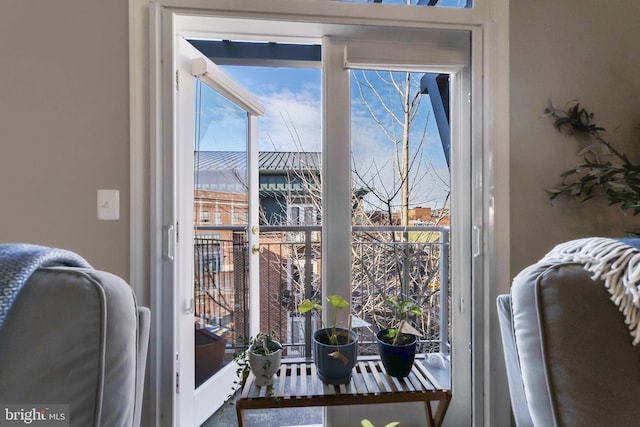 view of dining room