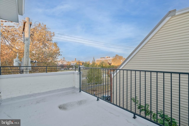 1401 S 13th St, Philadelphia, PA 19147 - view of patio / terrace with a balcony