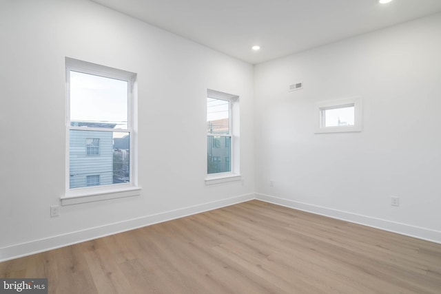 1401 S 13th St, Philadelphia, PA 19147 - spare room with light hardwood / wood-style floors