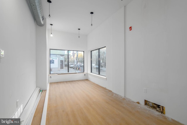 1401 S 13th St, Philadelphia, PA 19147 - empty room with light hardwood / wood-style floors