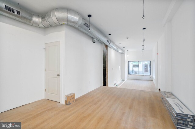 1401 S 13th St, Philadelphia, PA 19147 - hallway with wood finished floors