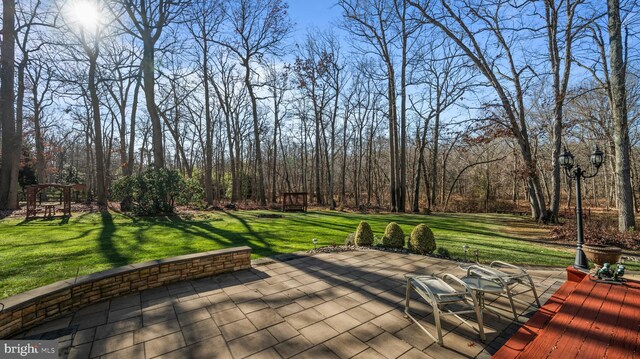 view of patio