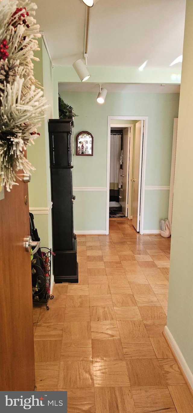 view of hall