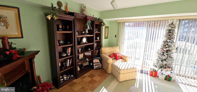 view of living area