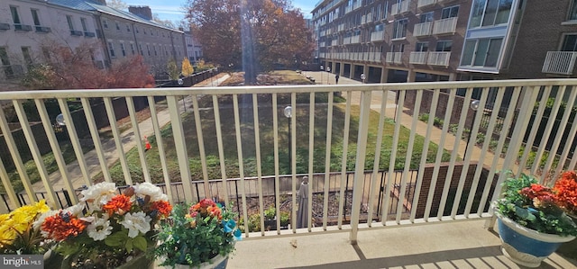 510 N Street Street SW Unit N-233/234, Washington, DC 20024 - view of balcony