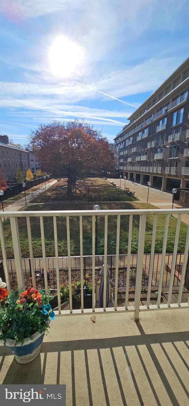 510 N Street Street SW Unit N-233/234, Washington, DC 20024 - view of balcony