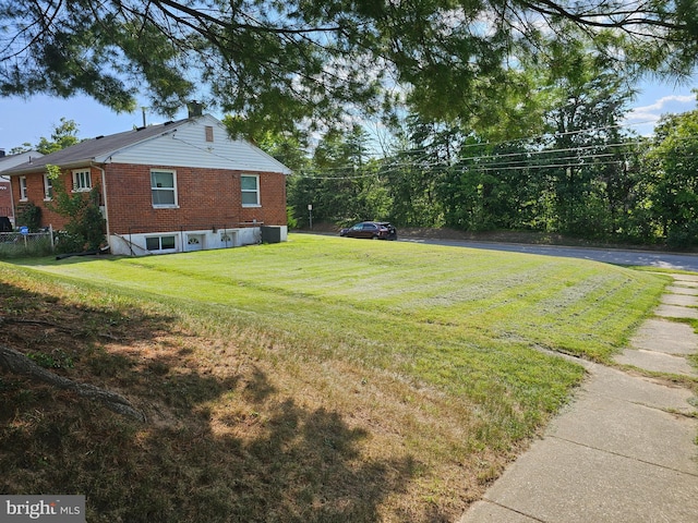 view of yard