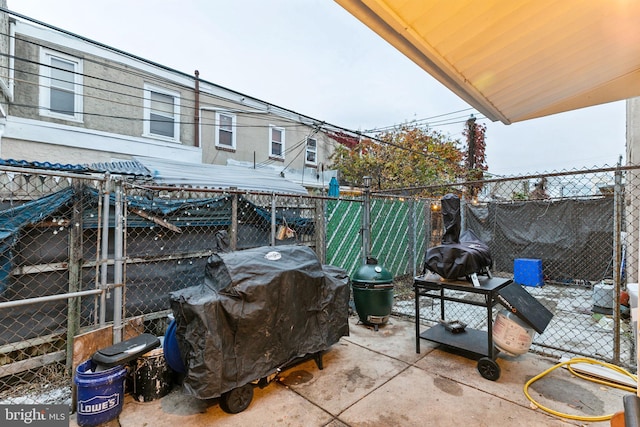 view of patio / terrace with grilling area