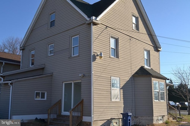 view of rear view of house