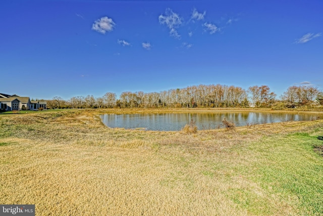 view of water feature